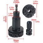 Wheel Stud Cleaner Wheel Hub Resurfacing Kit Portable Rust Remover