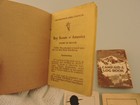 4 Vintage Boy Scout Pocket Books  Trail  Morse Code  First Class  Camp Aid