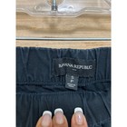 Banana Republic Womens Black Elastic Waist Pull On Casual Shorts Small S 5009