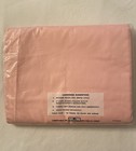 Vintage Cannon Pink Percale No Iron Full Flat Sheet New Sealed 1980s Irregulars