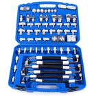 56pcs Air Conditioning Leak Test Kits Detector Detection Tools Auto Repair Tool