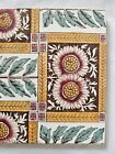 Gorgeous Floral Arts   Crafts Design Antique 6 Inch Tile