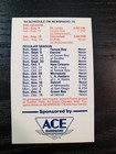 1984 Chicago Bears Football Pocket Schedule