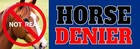 Horse Denier  they Are Not Real  Bumper Sticker Or Magnet   Funny Bumper Sticke