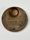 Masonic Coin Made From 1946 Wheat Cent Stamped  good Luck Token  Free Shipping