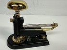 Vintage Casco M-1 Stapler Spain Brass   Black Tested Works Great Retro Office