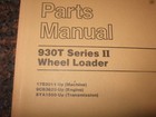 Cat Caterpillar 930t Series Ii 2 Wheel Loader Parts Manual S n 17b2011-up