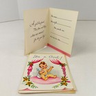 Vintage Baby Announcement Note Cards 2   3 Inch Cards And Envelopes 7 Cards