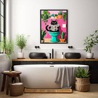 Black Cat Paint By Numbers Kit For Adults  Plants Adult Paint By Number Kits On 