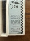 Osmiroid The 75 Italic Calligraphy Pen Set W  Plastic Case  Vintage