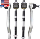 Front Inner And Outer Tie Rod End For Nissan Qashqai 2017-2023 Rogue 2014-2020