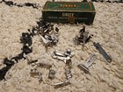 Vintage Singer Sewing Machine Attachments And Accessories Lot Part   160481