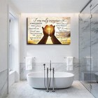 Christian Cross In Hands Rustic I Can Only Imagine Wall Decor Gold Wall Art