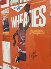 1988 Michael Jordan Wheaties Box Uncut   Unfolded    harley G Coin Included-rare 