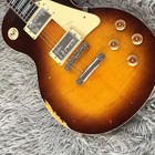 Aged Nitro Finish Solid Body Electric Guitar Stainless Steel Rounded Fret Edge