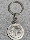 Vintage Cathedrale De Reims Keychain L ange Au Sourire France Souvenir Gift