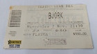 Bj  rk Concert Ticket Stub 2007 Live In Buenos Aires Argentina 