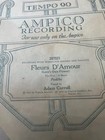 Vintage Ampico Piano Roll 207921-e Love   s Own Flower Played By Adam Carroll