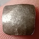  g2 ancient Gandhara Janapada Authentic 600 B c 1 16 Silver Punch Mark Coin 