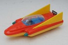 Rare 1960s Hong Kong   Friction Plastic  Firefly Space Ship Rocket Boxed