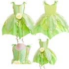 Kids Girls Dress Flower Costume Party Skirt Tutu Birthday Fancy Dress Up Fairy