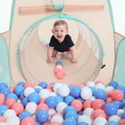 Sisticker 3 In 1 Kids Play Tent With Baby Ball Pit And Tunnel  Toddler    