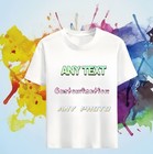 Customized T-shirts  Personalized  Add Your Own Words - Made Of 100  Cotton