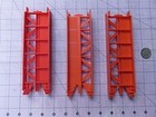 Mattel 1968 Major Matt Mason Man In Space Station Support Girder Lot Of 3 Mint