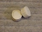 Pair Nice Matching Vintage Ivory 3 4  1 4   D Shaft Radio Knobs 1930 s