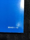 2013 Harley-davidson Sportster Models Parts Catalog 99451-13