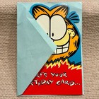 Vintage Garfield Birthday Greeting Card Jim Davis Ambassador Hallmark  read 