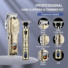 Hair Clippers Set For Men  Hair Clipper Trimmer With Led Display  Professional C
