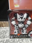 Woowee Mini Robosapien Robot Walks   Light Up Eyes  Working Hands