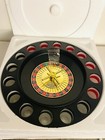 Roulette 16pc Glass Game Set - Lucky Shot Spinning Drinking Game - New In Box