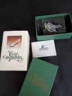 Swarovski Crystal Memories Pair Mini High Heel Shoes Original Box Rare Retired
