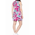 Tommy Bahama Golf Sleeveless Floral Shift Dress Size Xl Tropical Pink Bloom