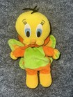 Tweety Bird Butterfly Plush 8    Looney Tunes Stuffed Animal Orange Green