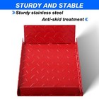 Red Auto Car Truck Service Ramps Lifts  Automotive Hydraulic Lift 2 Pack  5 Ton