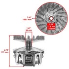 Primary Drive Clutch   Aramid Belt For Kawasaki Teryx4 800 Krt800 2016-2023