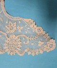 Beautiful Ralph Lauren Wide Lace Collar Made In Usa Vintage 
