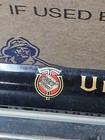 Antique Vintage 1930 s Underwood Portable Typewriter Black Glass Key  untested 
