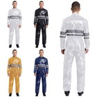 Mens Coveralls Water Resistant Overall Protected Costume Unisex Outfit Casual