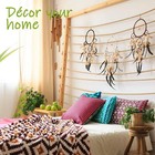 24 Pack 6 Sizes Metal Craft Hoops Dream Catcher Rings Floral Hoops For Wedding