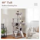 Pawz Road Cat Tree Tower Scratcher Condo House For Large Cat Bed Scratching Post