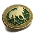 Vintage Iaej Enamel Pin International Alliance Of Equestrian Journalists Horse