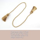 Curtain Tiebacks Handmade Decorative Curtain Holdbacks Rope With Tassel