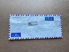 Hong Kong 1977 Reg Cover  7x2 Stamp Frank  king s Rd Cds  7-7-77  lucky Number