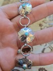 Vintage Johnson Yazzie Sterling And Turquoise Bracelet