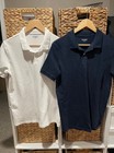 Boys Classic Polo Shirts-back To School Collared Uniform Shirts-size 14 16