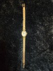 Vintage Pulsar Women s V400l246a Diamond Chip Gold Tone Quartz Watch Works